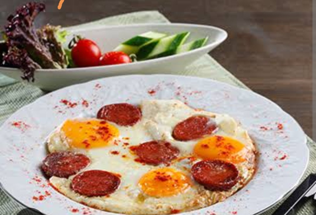 Sucuklu Yumurta /egg wirh sausage